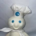 Rare 1972 Pillsbury Doughboy Vintage Plush Stuffed Toy Squeezable