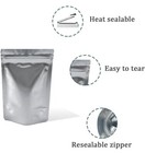 Mylar Bags  2 000 Count    5x8    Heavy Duty Silver Stand Up Resealable Pouch