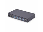 Startech 4-port Dual-monitor Displayport Kvm Switch 4k 60hz 2x Usb 5gbps Ports H