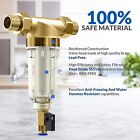 3-stage Whole House Water Filter System 4 5 x10  Spin Down Cartridges Filtration