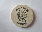 1818-1993 Village Of Plain City Ohio 175th Anniversary Wooden Nickel