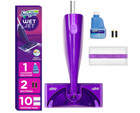 Swiffer Wetjet Hardwood Floor Mop Kit  Includes Mop  Pads  Solution   Batteries