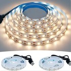 Usb Led Strip Dc 5v 2835 White Warm White Tv Background Lighting Flexible Tape