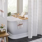 Expandable Wooden Bathtub Tray Natural - Hearth   Hand With Magnolia