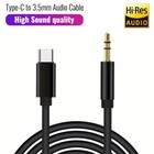 For Iphone 16 15 Pro Max Plus Type C To 3 5mm Aux Audio Car Adapter Cable Cord