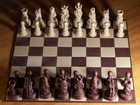 Medieval Stylized Chess Set Pieces Only No Board