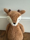 Jellycat Bashful Fawn Small Plush Stuffed Animal Toy Brown Retired