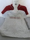 Calvin Klein Boys Kids  3-piece Cotton Short T-shirt Set Nwt