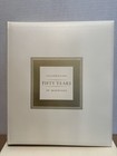 50th Anniversary Hallmark Keepsake Album  Celebrating 50 Years Of Marriage