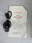 Sears Waffle Maker Baker Waffler Round Chrome 7    W  Original Box Vintage Works