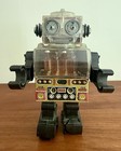 Vintage 1950   s Tin Japanese Atomic Robot Man Lost In Space Mid Century Mcm Toy