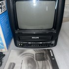  for Parts  Vintage Philips 9    Crt Tv vcr Combo Model Ccb092at02 W remote
