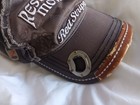 Red Stripe Lager    respect Mon    Bottle Opener Hat Distressed Cap New