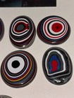 Wholesale Lot Of 8 Fordite Detroit Agate Cabochons - Fordite Frenzy - Jewelers