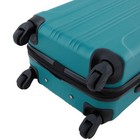 Travelers Club Chicago Hardside Expandable Spinner Luggage  Teal  20  