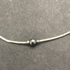 Sterling Silver 925 Lot Bracelet H51 Ankle Hematite Beads Liquid Screw Navajo