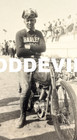 Rare 1930s Smokey Joe Petrali On Harley Davidson Motorcycle Racing Photo