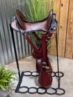 11 5  Seat   Antique Us Cavalry Mcclellan Saddle    Marked Hnm