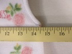 Halo Sleepsack Wearable Blanket Baby Large Floral Pink White Fleece Zipper Front