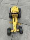 Vintage 1960   s Nylint Steel Construction Grader Yellow    Read Description