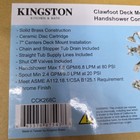 New Kingston Brass Deck Mount Clawfoot Tub Faucet Package In Polished Chrome