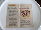 Vintage 1920 s Flushing Ohio George Stratton Everlite Flour Advertising Bi-fold