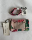 Vera Bradley Zip Id Case And Lanyard In Vintage Floral   nwt 