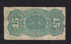 Fractional Currency 15 Cents Note   Fr 1269   4th Issue    Very Good