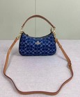 Coach Teri Shoulder Bag In Signature Denim blue  Only Unpacked  Not Used 