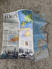 Vintage 1992 National Geographic Europe Map The New Europe Fold Out Poster