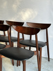 Set - 6 Model 58 Rosewood Dining Chairs Harry   stergaard For Randers M  belfabrik