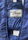 Weather Watcher Vintage Padded Snow Pants Bibs  sz 20  Made In Korea  Teen Adult