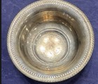 Vintage Sterling Silver   925  Antique Bowl Rope Edge  177g  Marked Sterling