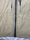 Frabill Rain Jacket Mens Medium Fishing Olive Green 3m Reflective Hooded Flaw