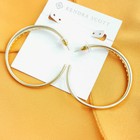     authentic Kendra Scott Selena Vintage Gold Hoop Earrings