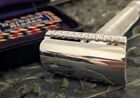 Safety Razor Barbasol Floating Head Three Piece Case And Blades Great Condition