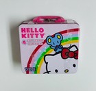 Hello Kitty Pez Tin Gift Set Lunch Box With 4 Dispensers Sealed Collector New