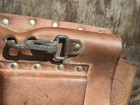 Vintage Hard Leather Klein Tools 5164t 8-pocket Leather Tool Pouch -   