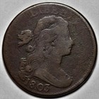 1803 Draped Bust Large Cent - Us 1c Copper Coin