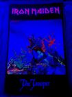 Vintage  Iron Maiden  The Trooper 1984 Velvet Black Light Poster  22  X 34 