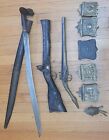 Antique  Ottoman Empire Turkish Yataghan Sword Dagger  W  Original Scabbard
