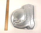 Vintage Wilton 1995 Western Cowboy Boot Rare 12 5  Aluminum Cake Pan  2105-1238