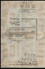 American Banknote Company 1937 10 Shares printed By American Bank Note Company