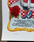 Dead   Company Red Vw Bus       2021 Tour Poster 18x24 By Aj Masthay     d  200