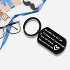 Heartfelt Keychain Gift For Dad  Ideal For Dad s Birthday  Father s Day  And 