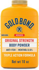 Gold Bond Medicated Original Strength Body Powder  4 Oz   Talc-free  Anti-itch 