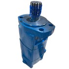 Agt Bm5   305 Cycloidal Hydraulic Motor 14 Splined 4 Holes Mount Replacement Blue