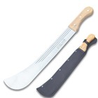Crocodile Machete England Model With Black Sheath