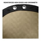24  Round Above Ground Heaviest Tan Winter Swimming Pool Solid Cover 20 Yr