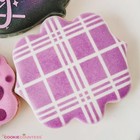 New Plaid Decorating Stencil By Cookie Countess